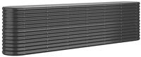 vidaXL Hochbeet, Kr&auml;uterhochbeet Pulverbeschichteter Stahl 260x40x68 cm...