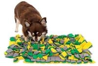 lionto Tier-Intelligenzspielzeug Schn&uuml;ffelteppich f&uuml;r Hunde, 50x34 cm,...