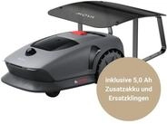 Mova Rasenm&auml;hroboter &raquo;MOVA 600 Kit&laquo; inkl. 5.Ah Zusatz-Akku & Ersatzklingen, bis
