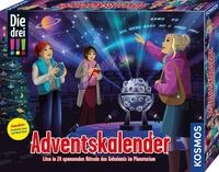 Adventskalender KOSMOS 632649 - Die drei !!! Adventskalender 2025, L&ouml;se in 24