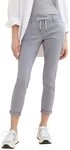 TOM TAILOR 7/8-Hose Tapered mit Bindeband am B&uuml;ndchen