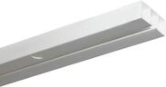 GARDINIA Vorhangschiene Slim Line, 1-l&auml;ufig, mit Bohren, Kunststoff, mit Bohren,
