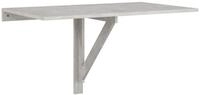 vidaXL Klapptisch Wand-Klapptisch Betongrau 100x60x56 cm Holzwerkstoff (1-St)