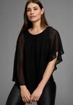 Laura Scott Chiffonbluse f&uuml;r festliche Anl&auml;sse