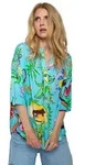 Emily Van Den Bergh Schlupfbluse Damenbluse 8502-370 36