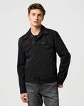 Jeansjacke WRANGLER "WESTERN DENIM JACKET", Herren, Gr. 3XL, schwarz (orion),