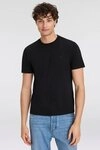 Replay T-Shirt mit Logostickerei auf der Brust