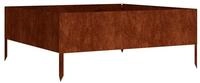 vidaXL Hochbeet Hochbeet 100x100x41 cm Cortenstahl (1 St)