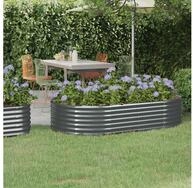 vidaXL Hochbeet vidaXL Hochbeet Verzinkter Stahl 175x100x36 cm Anthrazit