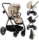 lionelo Kombi-Kinderwagen MERIL 3IN1, (Set 3in1), 3in1: XL-Babywanne/ADAC/Gro&szlig;e