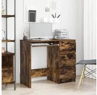 vidaXL Schreibtisch vidaXL Schreibtisch R&auml;uchereiche 90x45x76 cm Holzwerkstoff