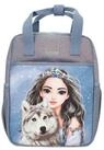 Depesche Kinderrucksack TOPModel Rucksack WOLF 12 x 20 x 27 cm (1 Rucksack,...