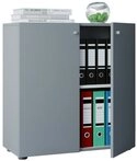 VCM Aktenschrank B&uuml;roschrank B&uuml;cher Ordner Aktenschrank Lona 2fach (1-St)