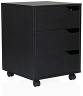 hjh OFFICE Rollcontainer ORGANISER B&uuml;rowagen H/B/T: 52.5 x 40.0 x 40.0 cm,