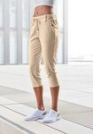 LASCANA Caprileggings mit seitlichen Taschen, Loungewear