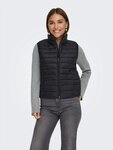 ONLY Steppweste ONLTAHIA LW QUILTED WAISTCOAT OTW CC OTW leicht gl&auml;nzende