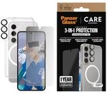 CARE by PanzerGlass Displayschutzglas 3-in-1 Privacy Protection Set f&uuml;r Samsung