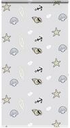 Rollo Duschrollo mit Kassette 130x240 cm Stoffbreite 126 cm, vidaXL