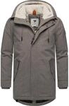 Kurzmantel RAGWEAR "Kurzmantel Mr Smithem YOUMODO", Herren, Gr. S, braun (mocca25),