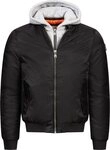 Lonsdale Kurzjacke Clifton All Seasons Jacke mit Kapuze schmale Passform