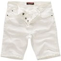 Rock Creek Jeansshorts Herren Shorts Denim Wei&szlig; RC-2205