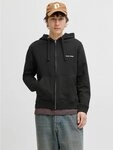 Jack & Jones Kapuzensweatshirt JORNORREBRO EMB SWEAT ZIP HOOD NOOS mit Stickerei