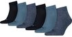 PUMA Kurzsocken PUMA UNISEX QUARTER PLAIN 6P ECOM (6-Paar, 6 Paar) mit...