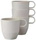 Mepal Becher Silueta Henkelbecher 300 ml 4er Set, 4-tlg., Kunststoff