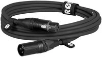 RODE Microphones Rode XLR3M XLR Verbindungskabel 3 m Schwarz Audio-Kabel,...