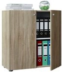 VCM Aktenschrank B&uuml;roschrank B&uuml;cher Ordner Aktenschrank Lona 2fach (1-St)