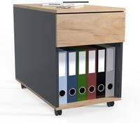 VCM Rollcontainer B&uuml;roschrank Dalosa H. 55 x B. 39 x T. 70 cm,...