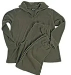 Mil-Tec Thermounterhemd Bundeswehr Thermo Unterw&auml;sche Fleece mit Rei&szlig;verschluss