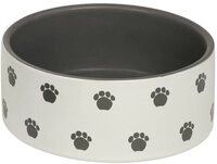 Nobby Futternapf Keramiknapf "PATA", creme/grau, 550ml