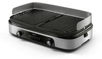 Philips Tischgrill HD6222/90 5000 Series, 2 Heizzonen, wendbare Platten, 2400...