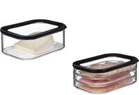 Mepal Vorratsdose Meat and Cheese Set Nordic Black, Modula Vorratsdosen mit...