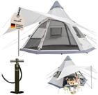 Skandika Tipi-Zelt Luftzelt Tipi Hetta 460 Air Protect, Aufblasbares...