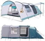Skandika Tunnelzelt Hafslo 6 XL Sleeper Protect, Campingzelt mit dunkler
