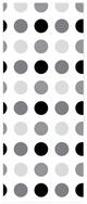 vidaXL Duschrollo, Duschrollo 110x240 cm Stoffbreite 106 cm