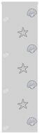 Rollo Duschrollo 60x240 cm Stoffbreite 56 cm, vidaXL