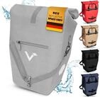 Valkental Fahrradtasche Gep&auml;cktr&auml;gertasche mit Umh&auml;ngeschlauf, 2in1 wasserdicht,