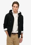 Superdry Kapuzensweatjacke ESSENTIAL LOGO ZIP HOODIE HB Baumwollmischung, slim fit