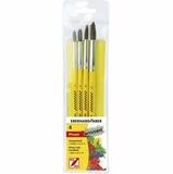 Eberhard Faber Pinsel EBERHARD FABER Pinselset - Hochwertige Malpinsel f&uuml;r Schule &