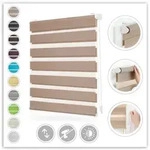 Doppelrollo Duo Rollo Klemmfix, LICHTBLICK ORIGINAL, Lichtschutz, ohne Bohren,