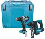 Makita Akku-Schlagbohrschrauber DLX 2278 ZJ Akku Kombo Kit + DHP 484
