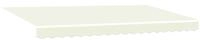 vidaXL Markise Markisenersatzstoff Creme 4 x 2 m Polyester (1-St)