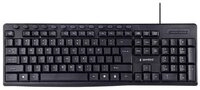 Gembird Standard Multimedia-Tastatur KB-UM-107-DE Tastatur (Multimediatasten,