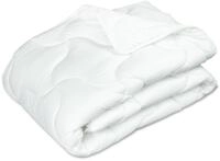 ZOLLNER Microfaserbettdecke, 136 x 200 cm, 100% Polyester, vom