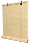 Rollo Bambusrollo SolDecor B86, 90x220cm, Natur &ndash; Klemmfix ohne Bohren, Sol Royal,