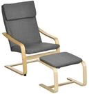 HOMCOM Relaxsessel Armlehnensessel (2-St)