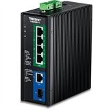 Trendnet TI-BG50611 Industrial DIN-Rail Switch 2,5G 6-Port PoE++ mit 10G Ports